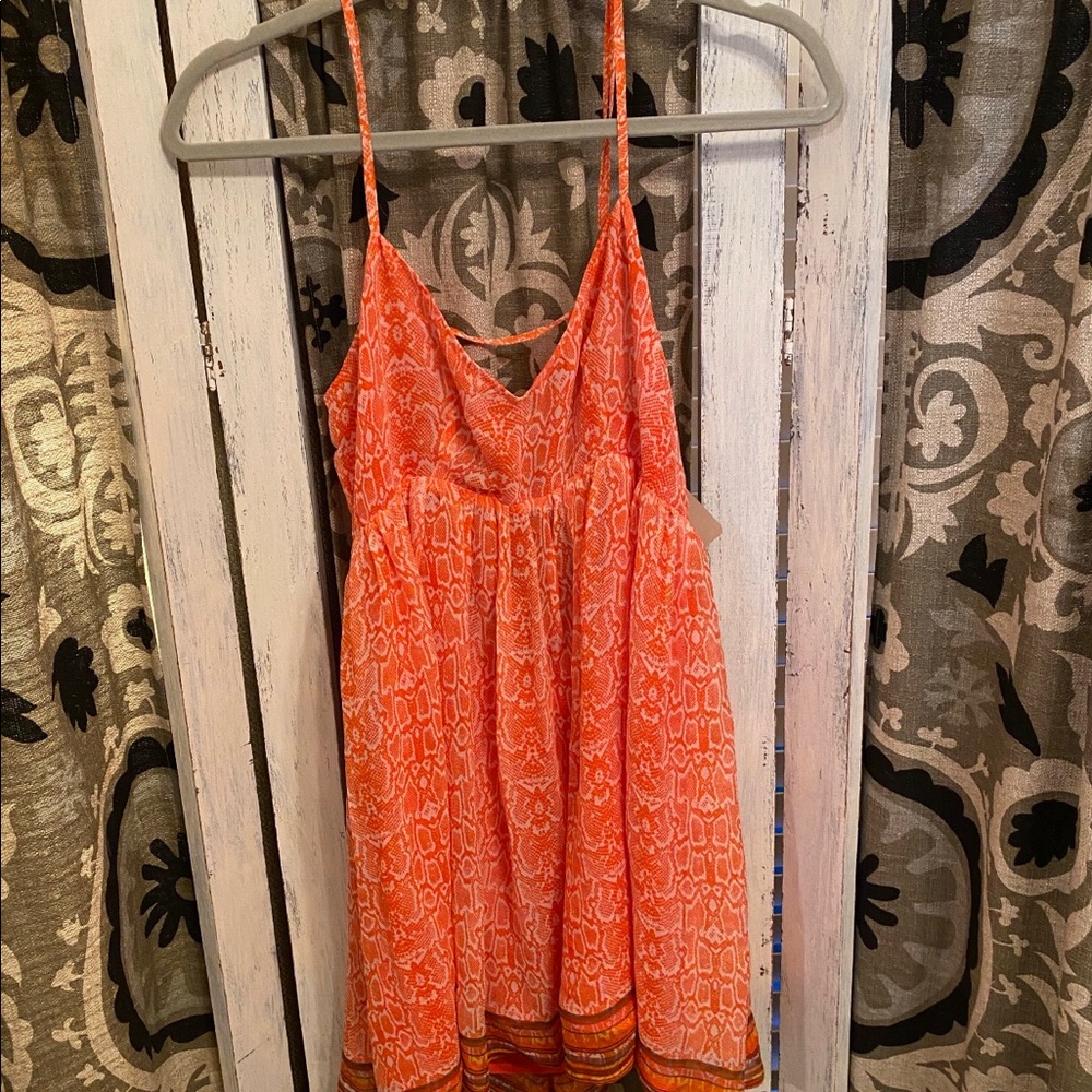Beautiful boutique orange dress